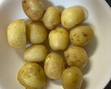 こいもの甘味噌炒め作り方1写真