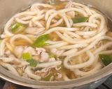 お昼ごはん♡栄養満点♡舞茸豚肉うどん作り方2写真