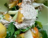 柿とセロリの白和え風サラダ🥗作り方2写真
