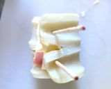 ハムチーズ入り♡竹輪の磯辺焼き作り方4写真