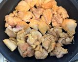 照り焼き梅ポンガーリックあん作り方2写真