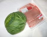 キャベツ豚肉巻き♪簡単レシピ材料2つ作り方1写真
