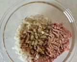 おかんレシピ𓀤𓀣基本𓀢𓀤ハンバーグ作り方3写真