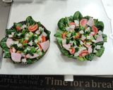 トマトとロメインレタスのサラダ作り方4写真