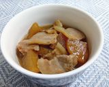 豚バラと大根の簡単炒め煮作り方4写真