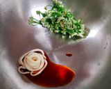 にらの花のおひたし〜マヨ醤油味〜作り方2写真