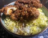 ソースちくわかつ丼作り方5写真