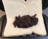 あんこであんぱん風ホットサンド作り方1写真
