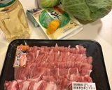 簡単 豚バラキャベツしゃぶしゃぶ作り方1写真