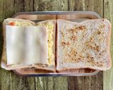 明太ポテトのホットサンド作り方3写真