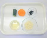 【離乳食後期～】わかめサラダそうめん作り方1写真