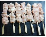 ササミにカニカマガリネギのせ焼き鳥作り方5写真