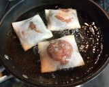 ジューシーなおつまみ　生椎茸の春巻　作り方3写真