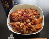 簡単ピリ辛かつ丼：自分用覚書作り方6写真