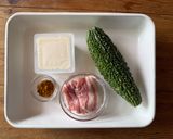 ゴーヤと豆腐のカレースープ作り方6写真