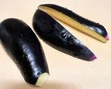 大葉香るナスとサバ缶のつけ汁作り方1写真