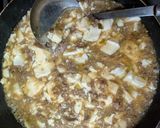 ささっと白麻婆豆腐香味油仕様作り方5写真