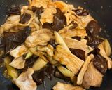 簡単〜豚肉とキクラゲの卵炒め作り方5写真