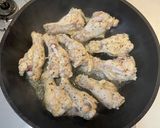 手羽元とアスパラの塩レモン焼き作り方4写真