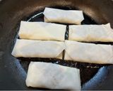 簡単　春巻き餃子作り方5写真