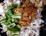 なめこ入りキノコ炒め作り方2写真