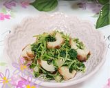 豆苗とちくわのごま和え作り方10写真