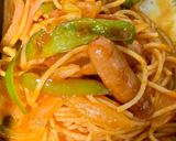 卵焼き器でオムナポリタン♡焼きケチャップ作り方8写真
