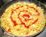 「豆腐焼きそば」作り方7写真