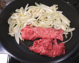 簡単・美味！トマトすき焼きパスタ作り方3写真