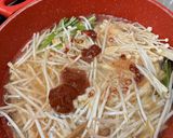 〜牛角風〜牛肉のピリ辛もやしクッパスープ作り方3写真