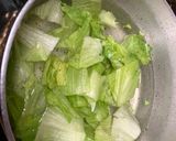 レタスと茹で豚の白糀かけ作り方1写真