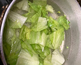 レタスと茹で豚の白糀かけ作り方1写真