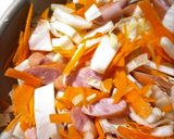 白菜入りドライカレー（市販のルウ使用）作り方2写真