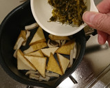 厚揚げとからし高菜炒め作り方3写真