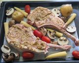 ロピアの骨付き肉でローストポーク作り方3写真
