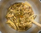 簡単　常備菜✨つわぶきとたけのこの煮物作り方3写真