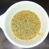 柔らか鶏むね肉と蓮根のごま甘辛だれ焼き★七味がけ作り方1写真