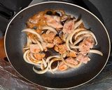 簡単！玉ねぎと鶏もも肉のしょうが焼き作り方6写真