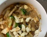 肉無豆腐コク旨中華風梅お好み焼き味野菜炒作り方16写真