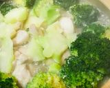 鍋キューブ●鶏肉＆ブロッコリーの鍋作り方3写真