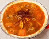 アサリと豆腐と青梗菜のキムチチゲ作り方10写真