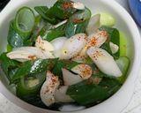 トースターで✨️洋風サクサク長ネギ焼き作り方3写真