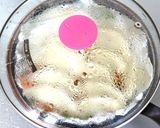 フライパンdeもちもち蒸し餃子作り方7写真