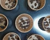 ★カップのレーズン入りバスクチーズケーキ作り方6写真