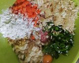 柚子生姜香るれんこんとえのきのつくね作り方1写真