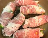 お弁当にも◎豚肉のピーマンチーズ巻き照り焼き作り方4写真