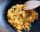 ふきの茎味噌　にんじん入り作り方3写真