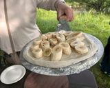 ★PIZZA★バナナとマスカルポーネとキャラメル作り方2写真