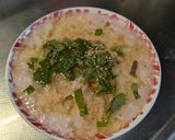 干しアミ(エビ🦐)の油粥！作り方3写真