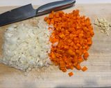 トマトで作る甘辛キーマカレー作り方1写真